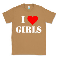 Toasted Coconut i love girls Classic Tee - artisFamous