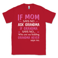 If Mom Says No Ask Grandma If Grandma Says No Classic Tee | Teevron