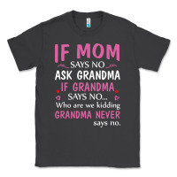 Smoke if mom says no ask grandma if grandma says no Classic Tee - artisFamous