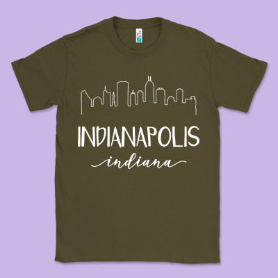 Indiana Classic Tee Designed By Artisfamous