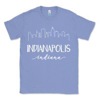 Colony Blue indiana Classic Tee - artisFamous