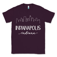 Plum indiana Classic Tee - artisFamous
