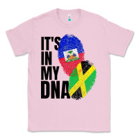 Bubblegum Pink jamaican and haitian mix flag dna heritage Classic Tee - artisFamous