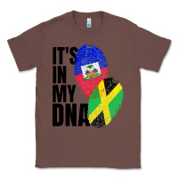 Chestnut jamaican and haitian mix flag dna heritage Classic Tee - artisFamous