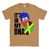 Toasted Coconut jamaican and haitian mix flag dna heritage Classic Tee - artisFamous