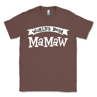 Chestnut World's Best Mamaw Ever Classic Tee - artisFamous
