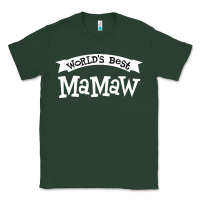 Sports Green World's Best Mamaw Ever Classic Tee - artisFamous