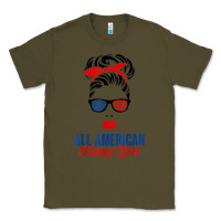 Army Green all american trump girl Classic Tee - artisFamous