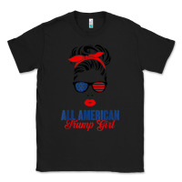 Black all american trump girl Classic Tee - artisFamous