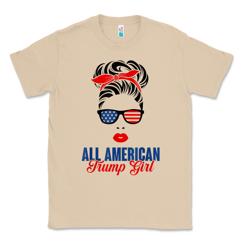 All American Trump Girl Classic Tee by artisFamous | Teevron