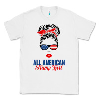 White all american trump girl Classic Tee - artisFamous
