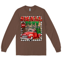 Chestnut small town christmas Long Sleeve Tee - BarkalooDesign