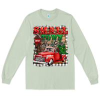 Matcha small town christmas Long Sleeve Tee - BarkalooDesign