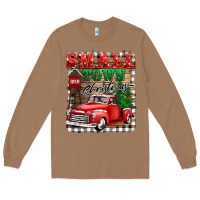 Toasted Coconut small town christmas Long Sleeve Tee - BarkalooDesign