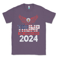 Lavender trump 2024 take america back Classic Tee - artisFamous