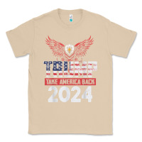 Mushroom trump 2024 take america back Classic Tee - artisFamous