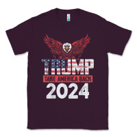 Plum trump 2024 take america back Classic Tee - artisFamous