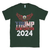 Sports Green trump 2024 take america back Classic Tee - artisFamous