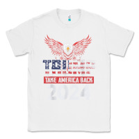 White trump 2024 take america back Classic Tee - artisFamous
