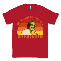Red Bo Burnham T-shirt, Well, Well. Look Who's Inside Again Classic Tee - artisFamous
