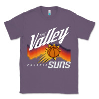Lavender the valley oop phoenix basketball retro sunset basketball t shirt Classic Tee - artisFamous