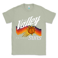 Matcha the valley oop phoenix basketball retro sunset basketball t shirt Classic Tee - artisFamous