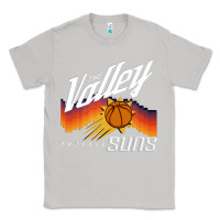 Moon Dust the valley oop phoenix basketball retro sunset basketball t shirt Classic Tee - artisFamous
