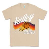 Mushroom the valley oop phoenix basketball retro sunset basketball t shirt Classic Tee - artisFamous
