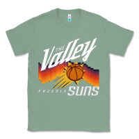 Sage the valley oop phoenix basketball retro sunset basketball t shirt Classic Tee - artisFamous
