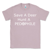 Lilac save a deer   hunt a pedophil Classic Tee - artisFamous