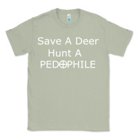 Matcha save a deer   hunt a pedophil Classic Tee - artisFamous