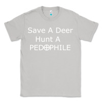Moon Dust save a deer   hunt a pedophil Classic Tee - artisFamous