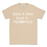 Mushroom save a deer   hunt a pedophil Classic Tee - artisFamous