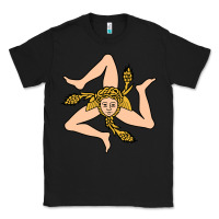 Black sicilian triskelion Classic Tee - artisFamous