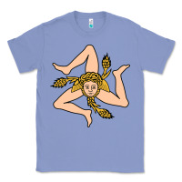 Colony Blue sicilian triskelion Classic Tee - artisFamous