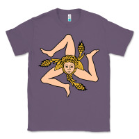 Lavender sicilian triskelion Classic Tee - artisFamous