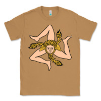 Toasted Coconut sicilian triskelion Classic Tee - artisFamous