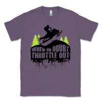 Lavender snowmobile throttle Classic Tee - artisFamous
