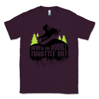Plum snowmobile throttle Classic Tee - artisFamous