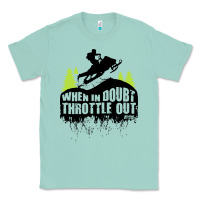 Seafoam snowmobile throttle Classic Tee - artisFamous