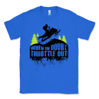 True Royal snowmobile throttle Classic Tee - artisFamous