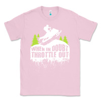 Bubblegum Pink snowmobile throttle Classic Tee - artisFamous