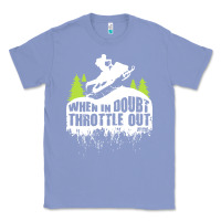 Colony Blue snowmobile throttle Classic Tee - artisFamous