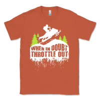 Copper snowmobile throttle Classic Tee - artisFamous