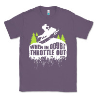 Lavender snowmobile throttle Classic Tee - artisFamous