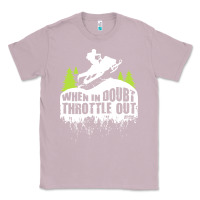 Lilac snowmobile throttle Classic Tee - artisFamous