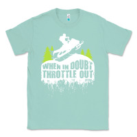 Seafoam snowmobile throttle Classic Tee - artisFamous