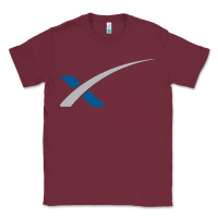 Burgundy space X Classic Tee - artisFamous