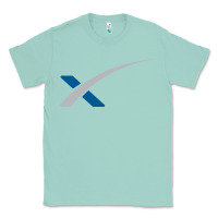 Seafoam space X Classic Tee - artisFamous
