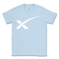 Dusty Blue space X Classic Tee - artisFamous
